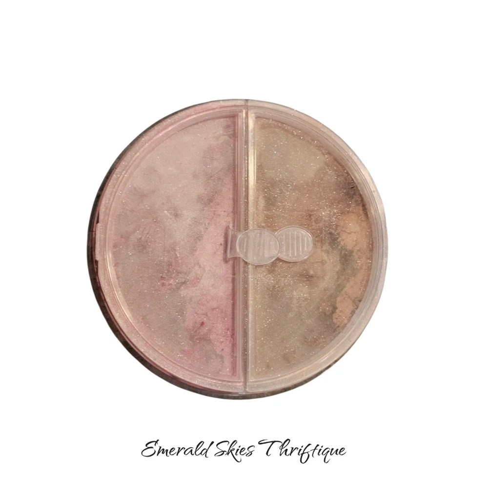 Vintage Avon Smooth Mineral Blush Duo, NOS. Warm ice.